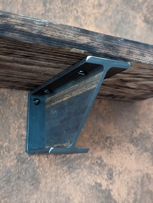 Regalhalter Industrial Style Rostoptik 4
